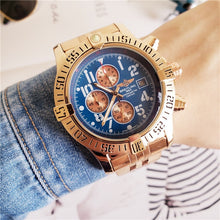Load image into Gallery viewer, NEW Breitling Luxury Brand Mechanical Wristwatch Mens Watches Quartz Watch with Stainless Steel Strap relojes hombre automatic