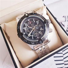 Load image into Gallery viewer, NEW Breitling Luxury Brand Mechanical Wristwatch Mens Watches Quartz Watch with Stainless Steel Strap relojes hombre automatic