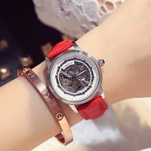 Load image into Gallery viewer, Carotif Personality Luxury Female Watch Fashion Round High-grade Diamond Female Watch Crystal Glass Mirror Trend Watch Woman