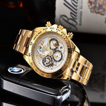 Load image into Gallery viewer, rolex- Luxury Brand quartz women Watches Quartz Watch Stainless Steel Strap wristwatch classic business dress men watch 3875